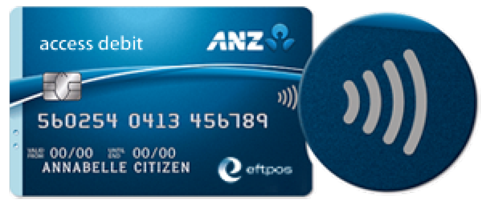 Visa payWave symbol