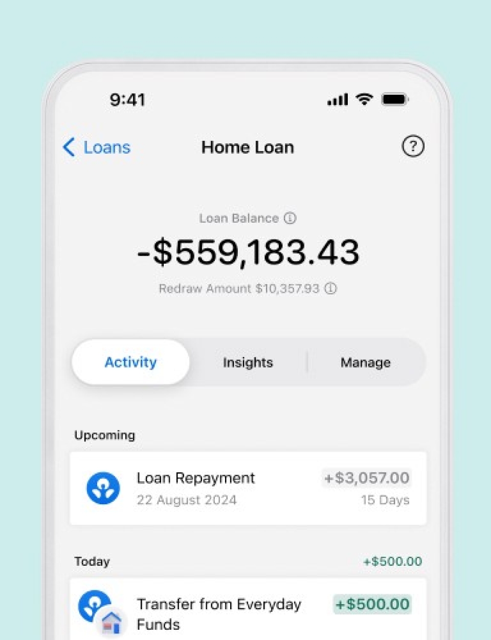 ANZ Plus mobile screen - go paperless